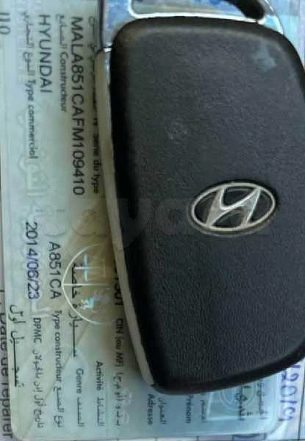 Carte voiture Hyundai i10