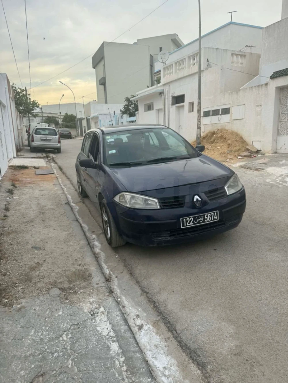 Carte voiture Renault Megane