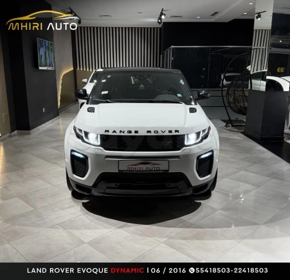 Carte voiture Land Rover Range Rover Evoque