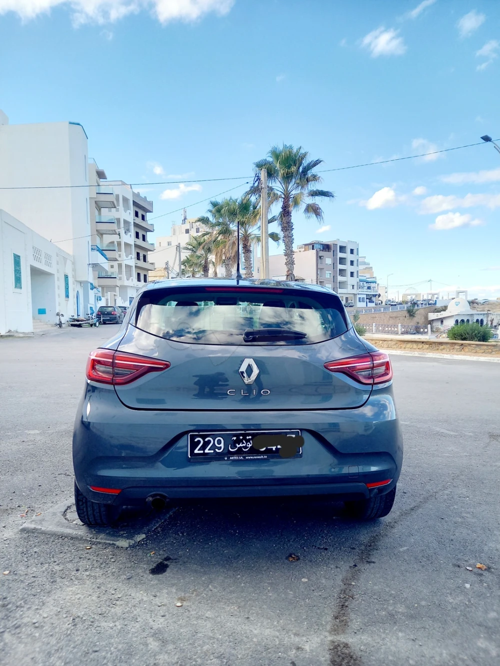 Carte voiture Renault Clio