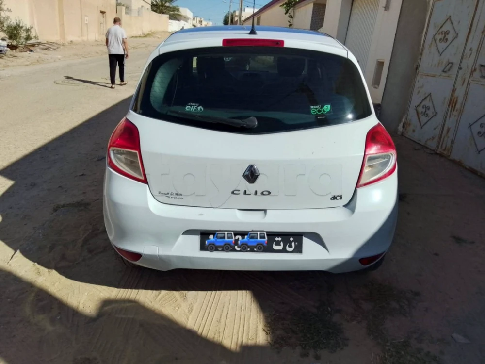 Carte voiture Renault Clio