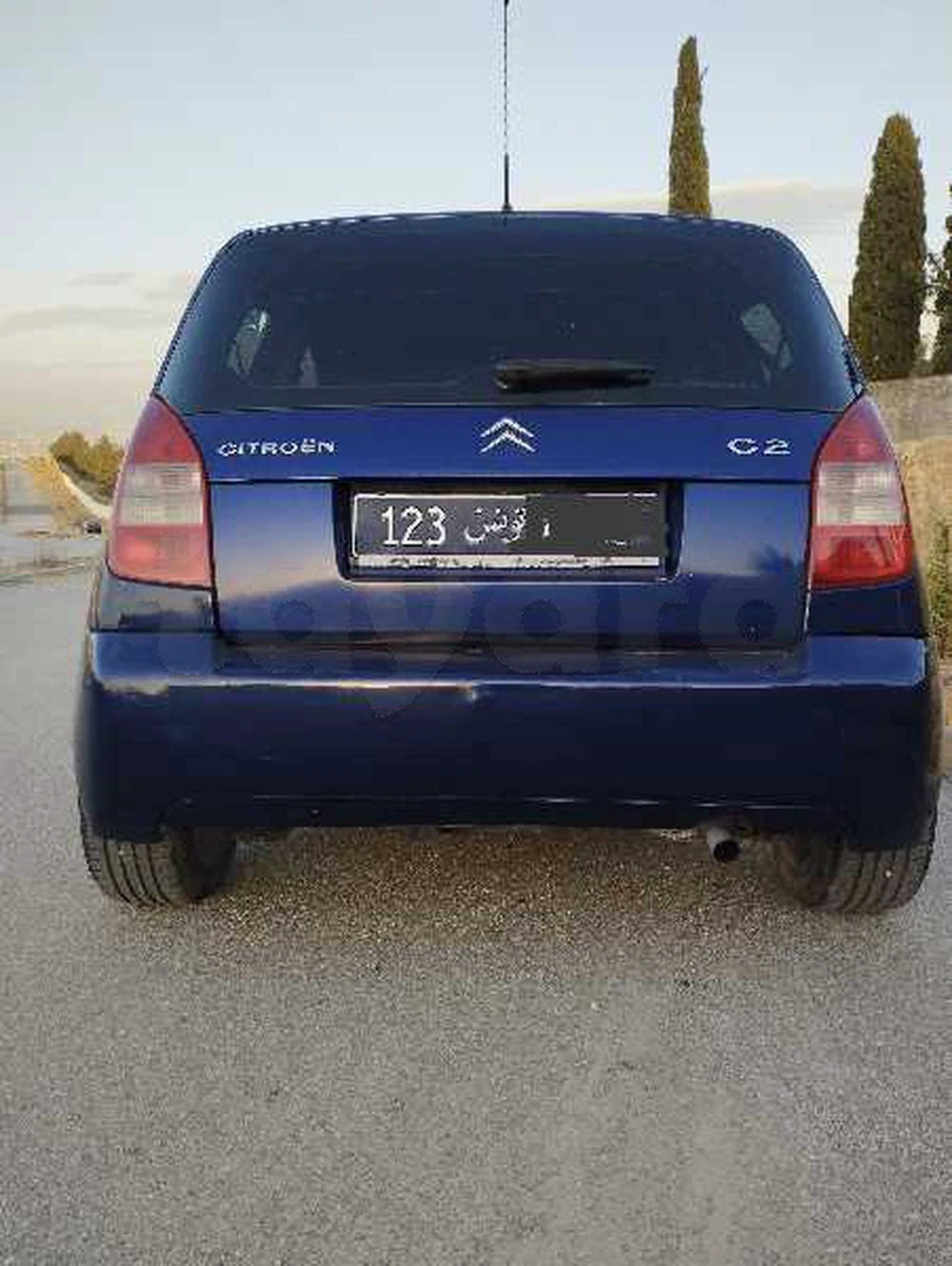 Carte voiture Citroen C2