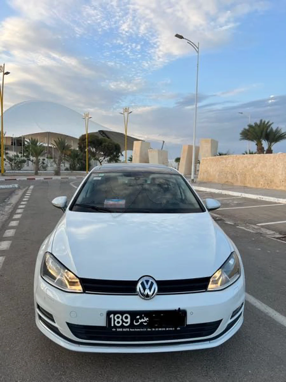 Carte voiture Volkswagen Golf 7