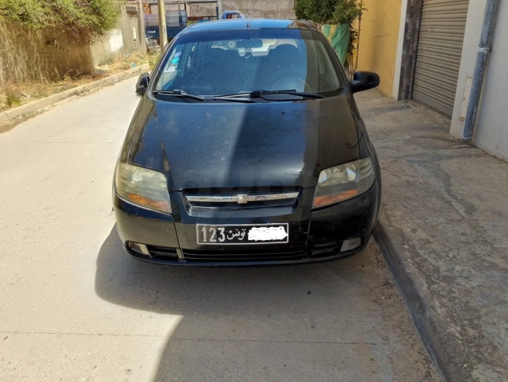 Carte voiture Chevrolet Aveo