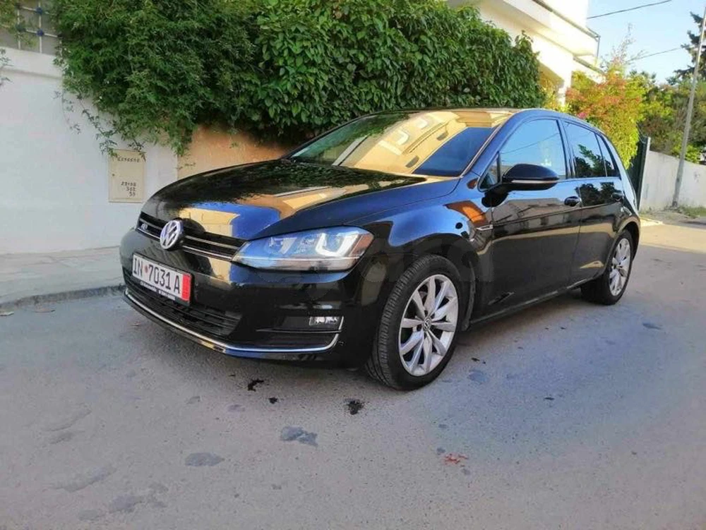 Carte voiture Volkswagen Golf 7