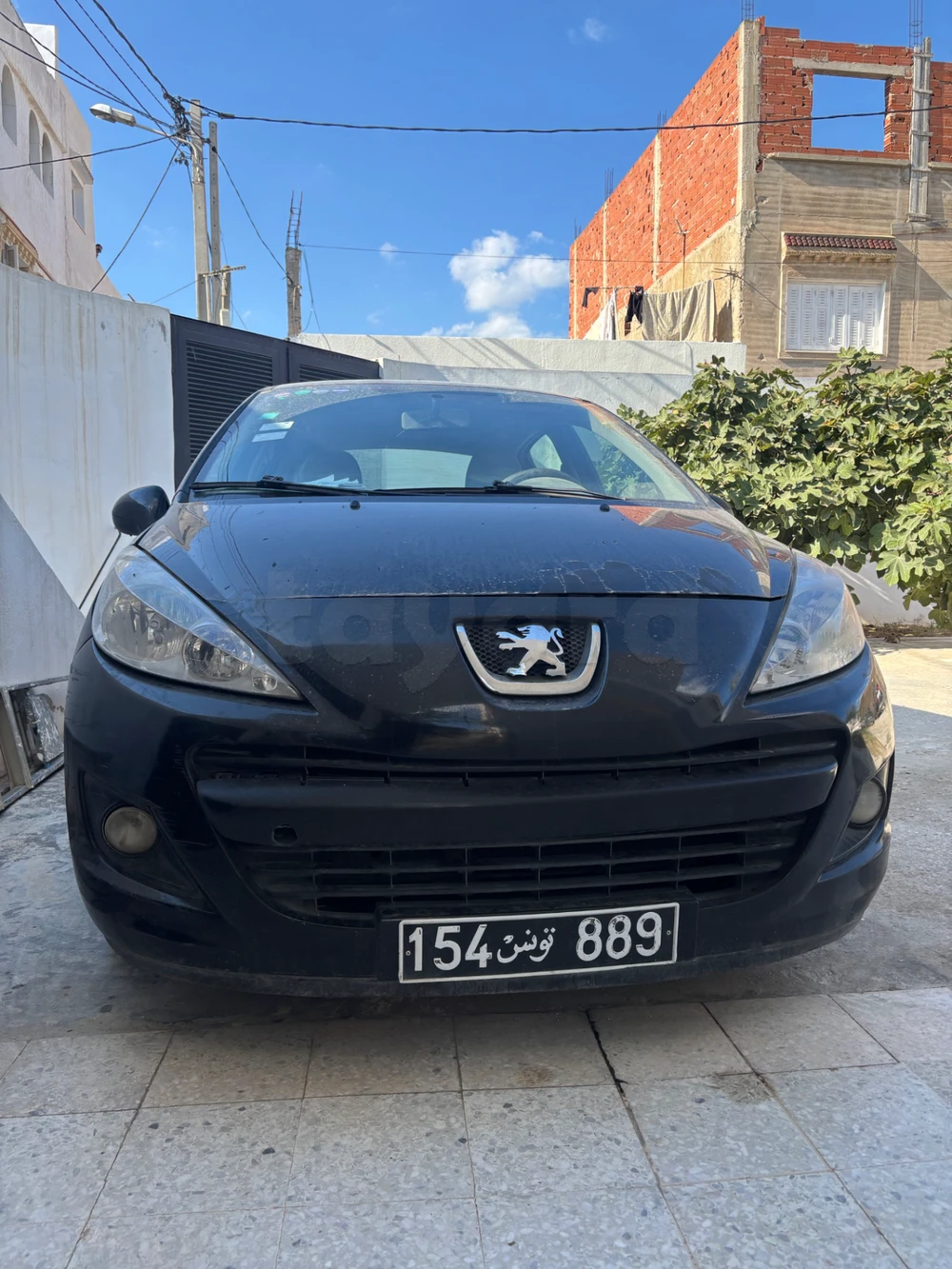 Carte voiture Peugeot 207