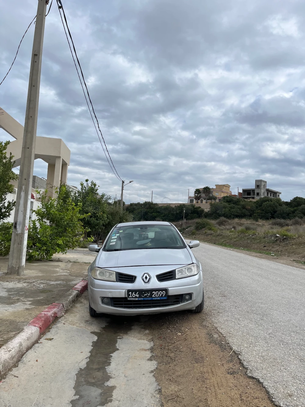 Carte voiture Renault Megane