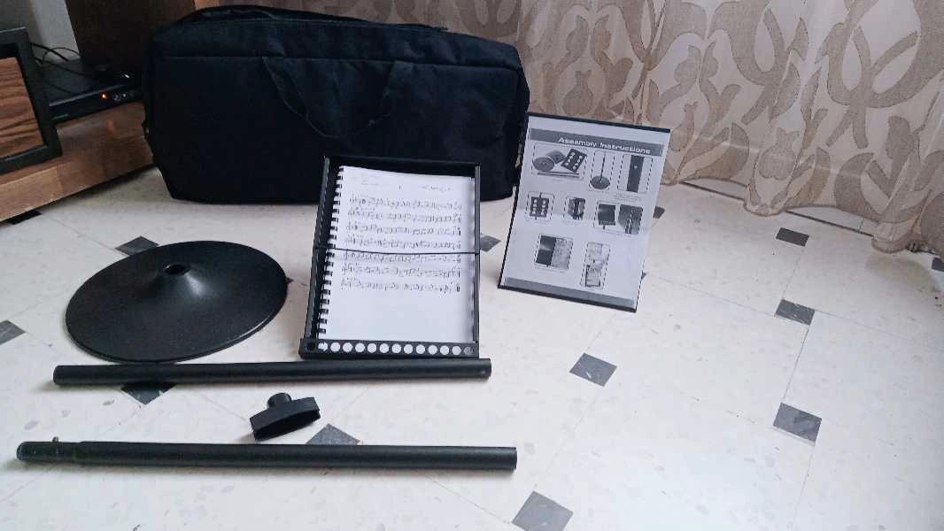 support a note musique