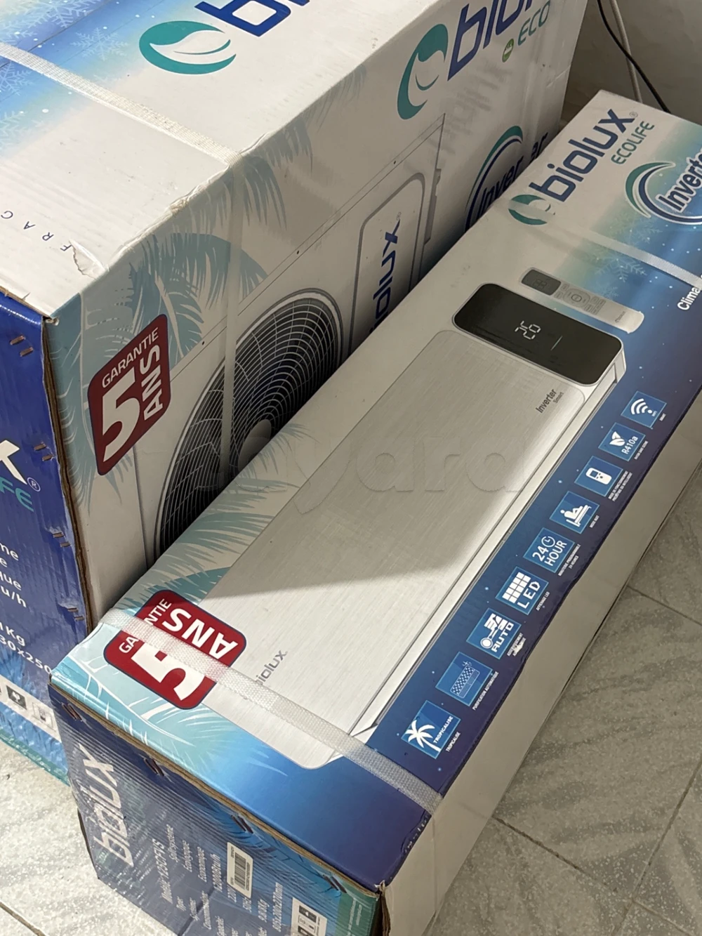Climatiseur biolux 12000 + installation gratuite