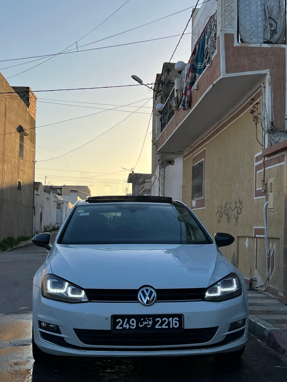 Carte voiture Volkswagen Golf 7