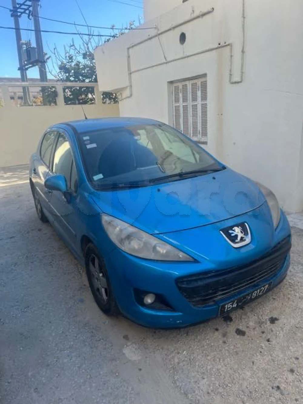 Carte voiture Peugeot 207 SW