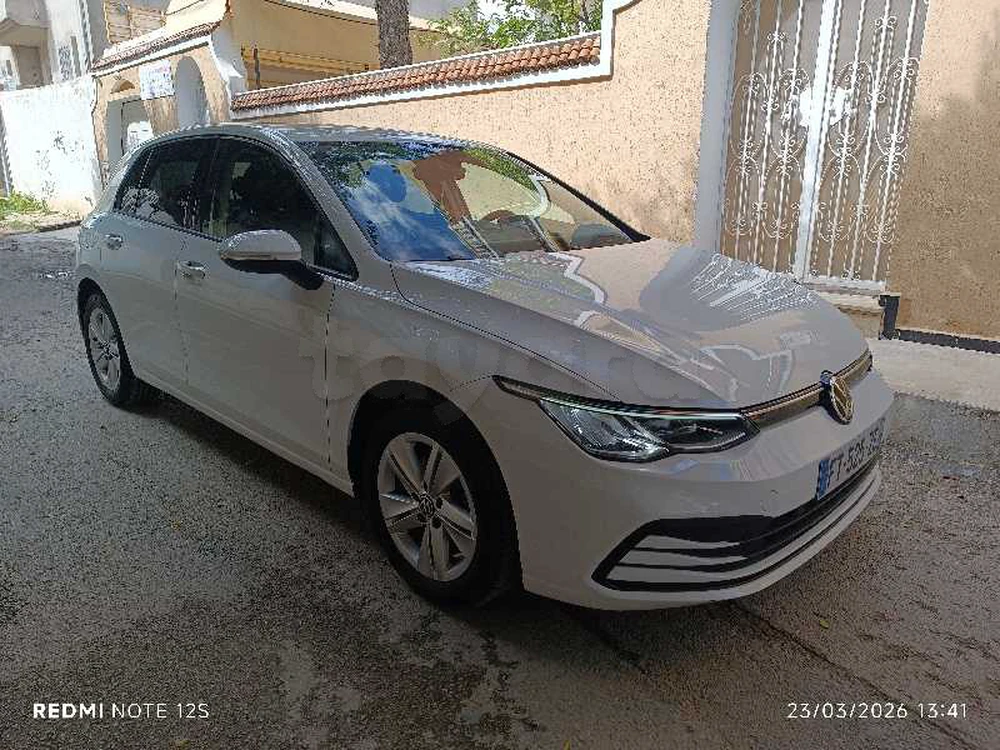 Carte voiture Volkswagen Golf 8