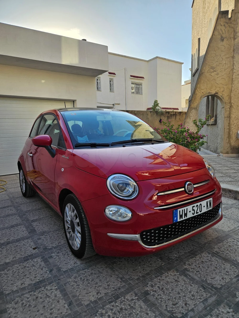 Carte voiture Fiat 500