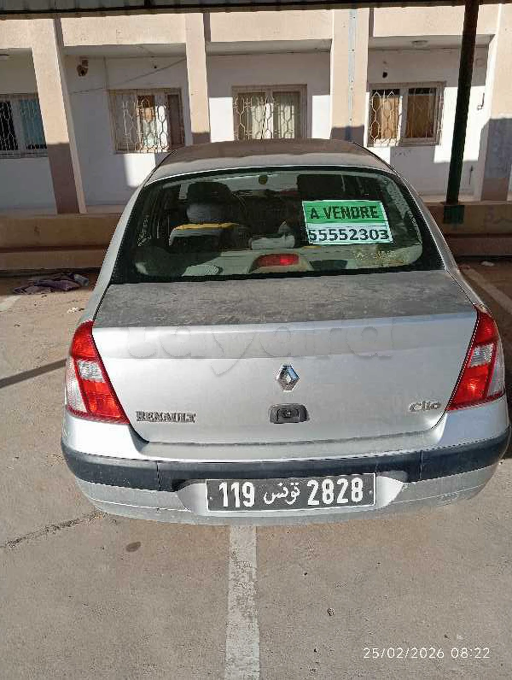 Carte voiture Renault Clio