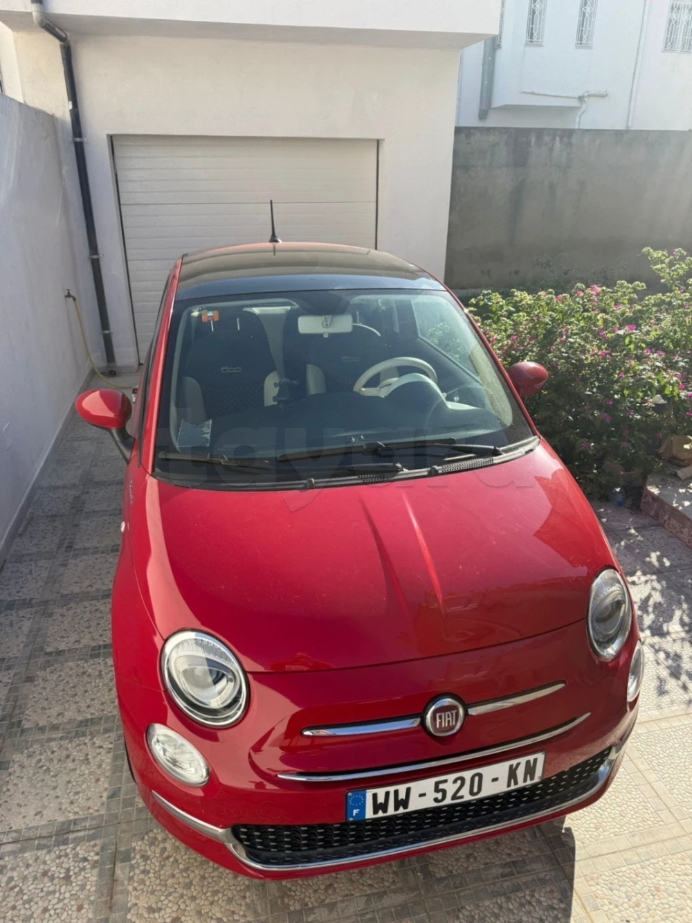 Carte voiture Fiat 500