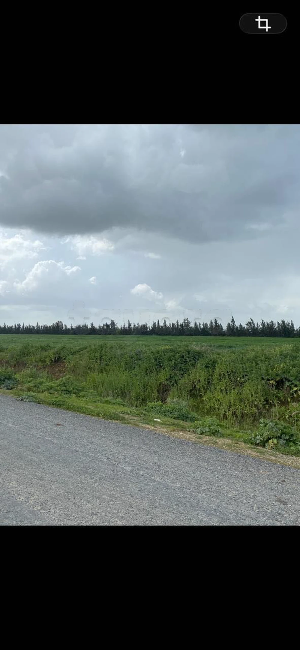 Terrain agricole sur route principale à Henna jedaida de 3,33 hectares