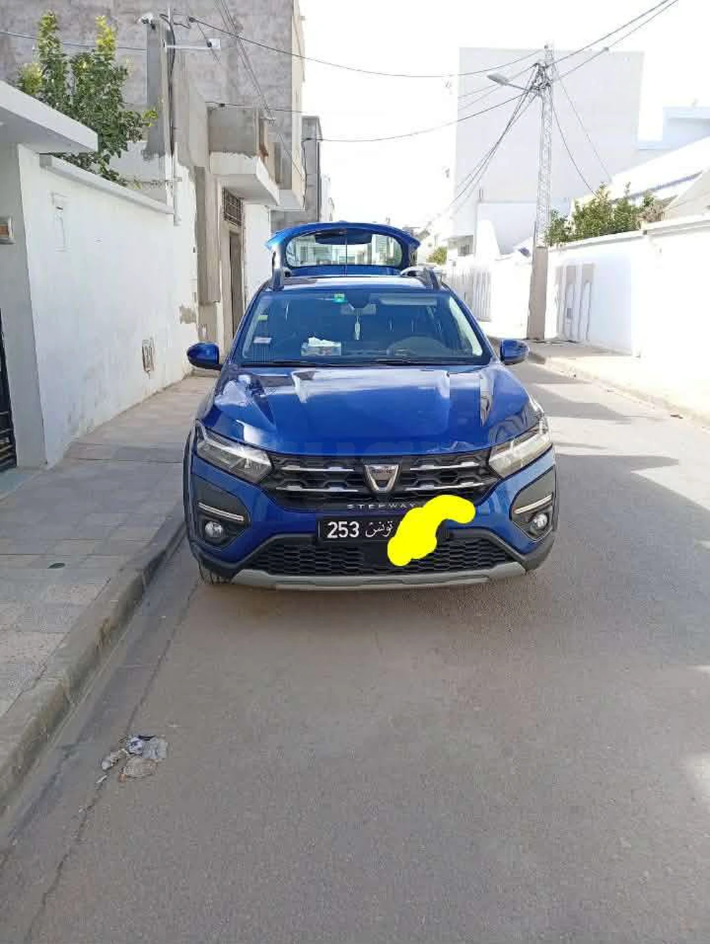 Carte voiture Dacia Sandero