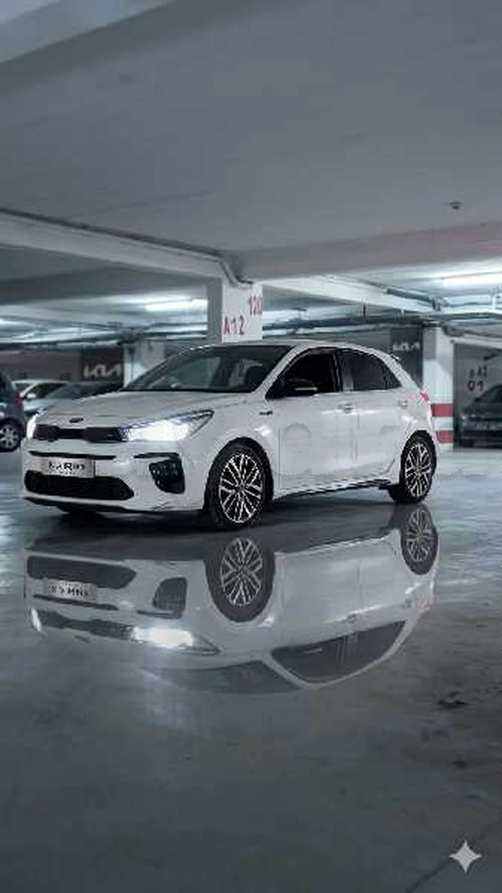 Carte voiture Kia Rio