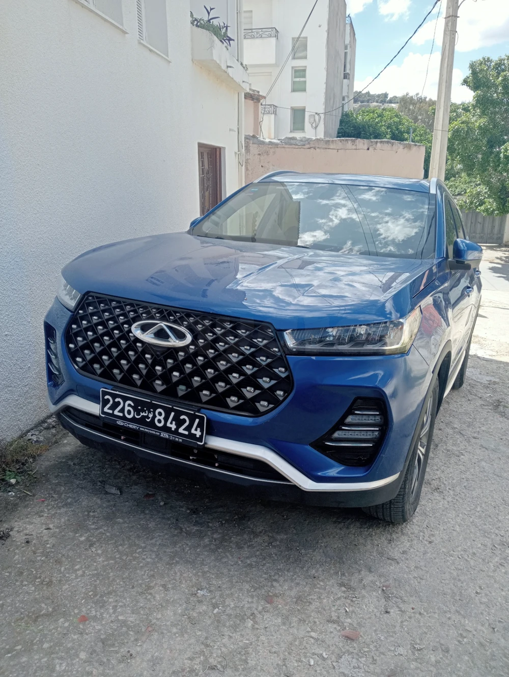 Carte voiture Chery Tiggo