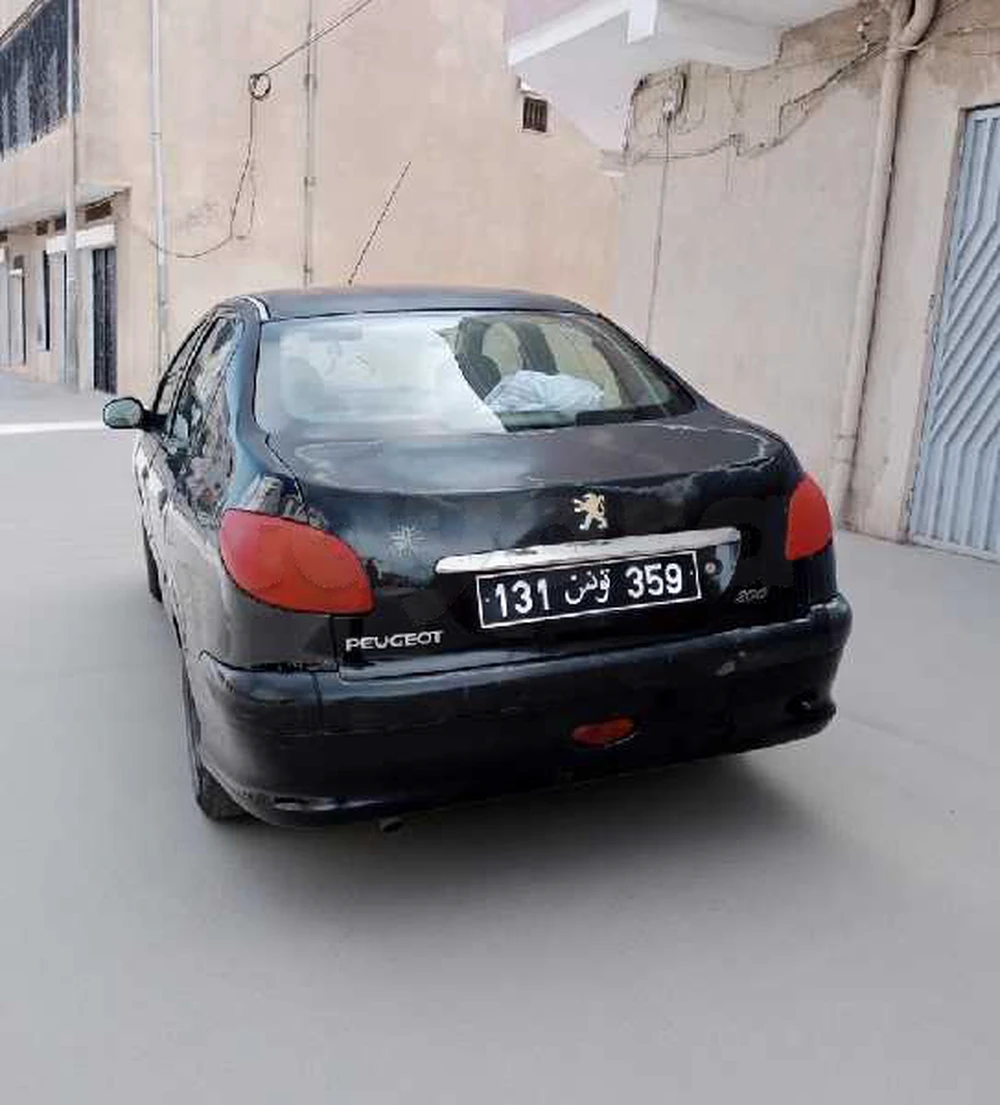 Carte voiture Peugeot 206