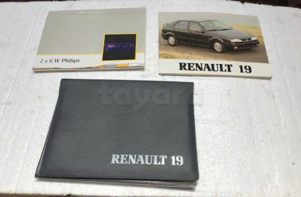 Carte voiture Renault 19