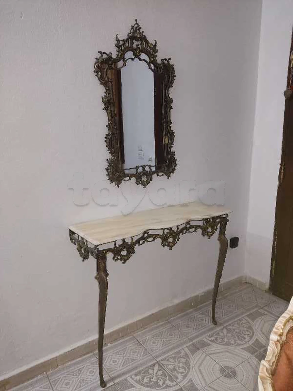 Console en cuivre