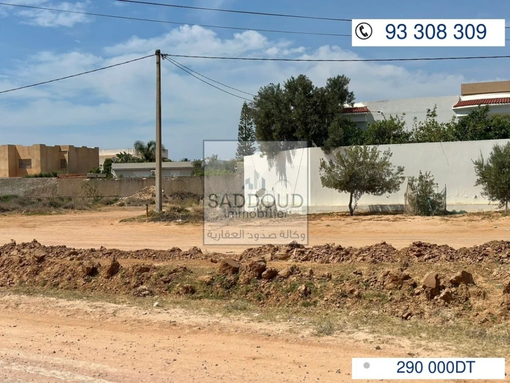 Terrain 1173 m² à vendre – Route Sidi Mansour Km 8.5