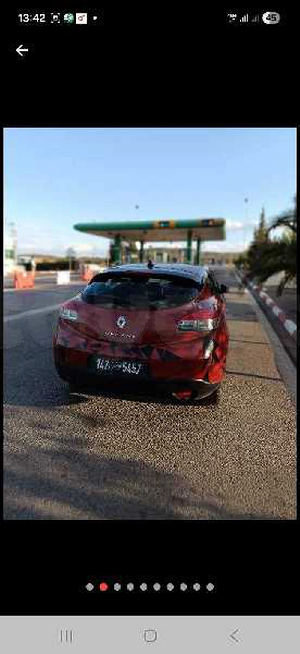 Carte voiture Renault Megane Estate