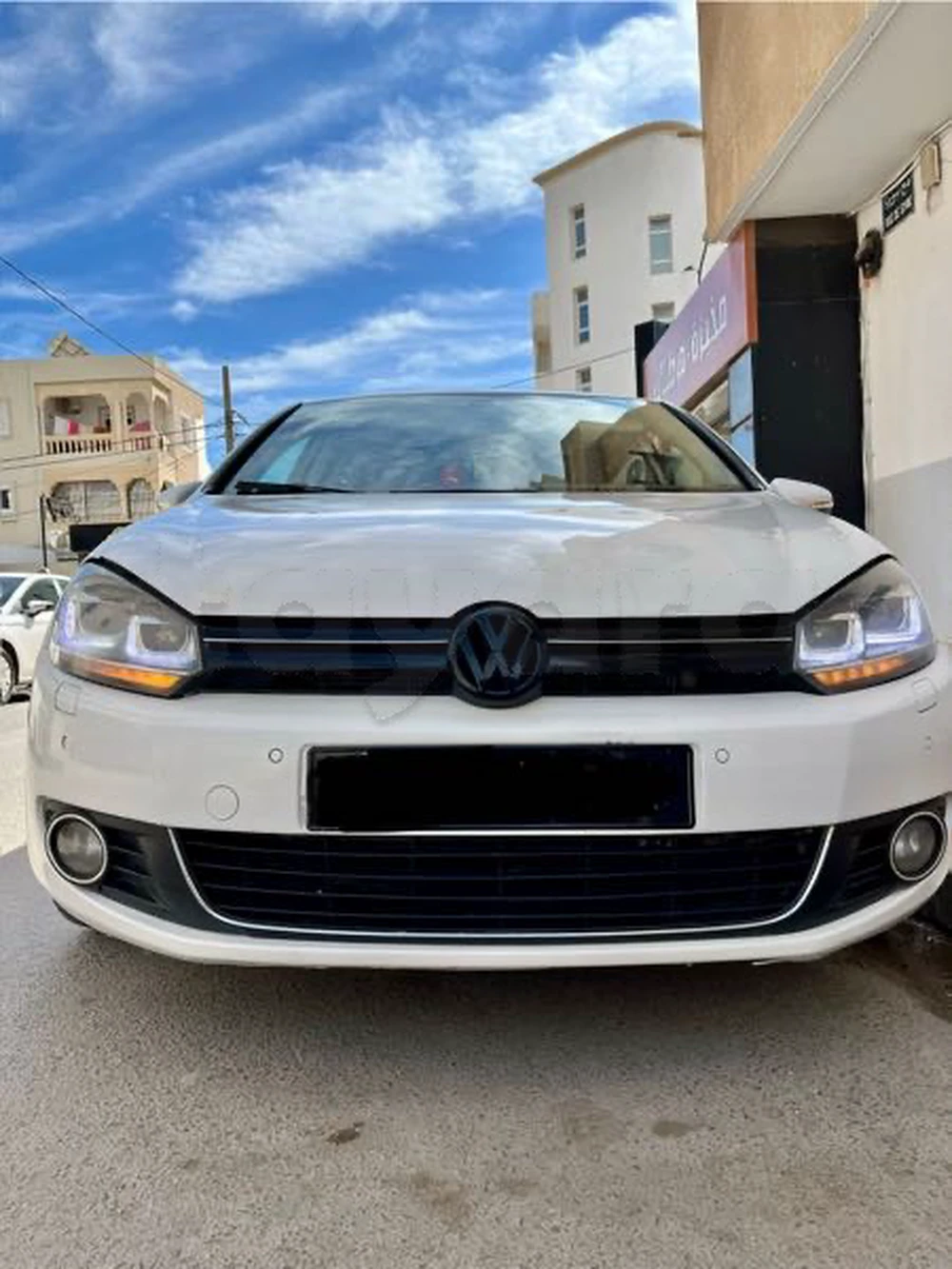 Carte voiture Volkswagen Golf 6