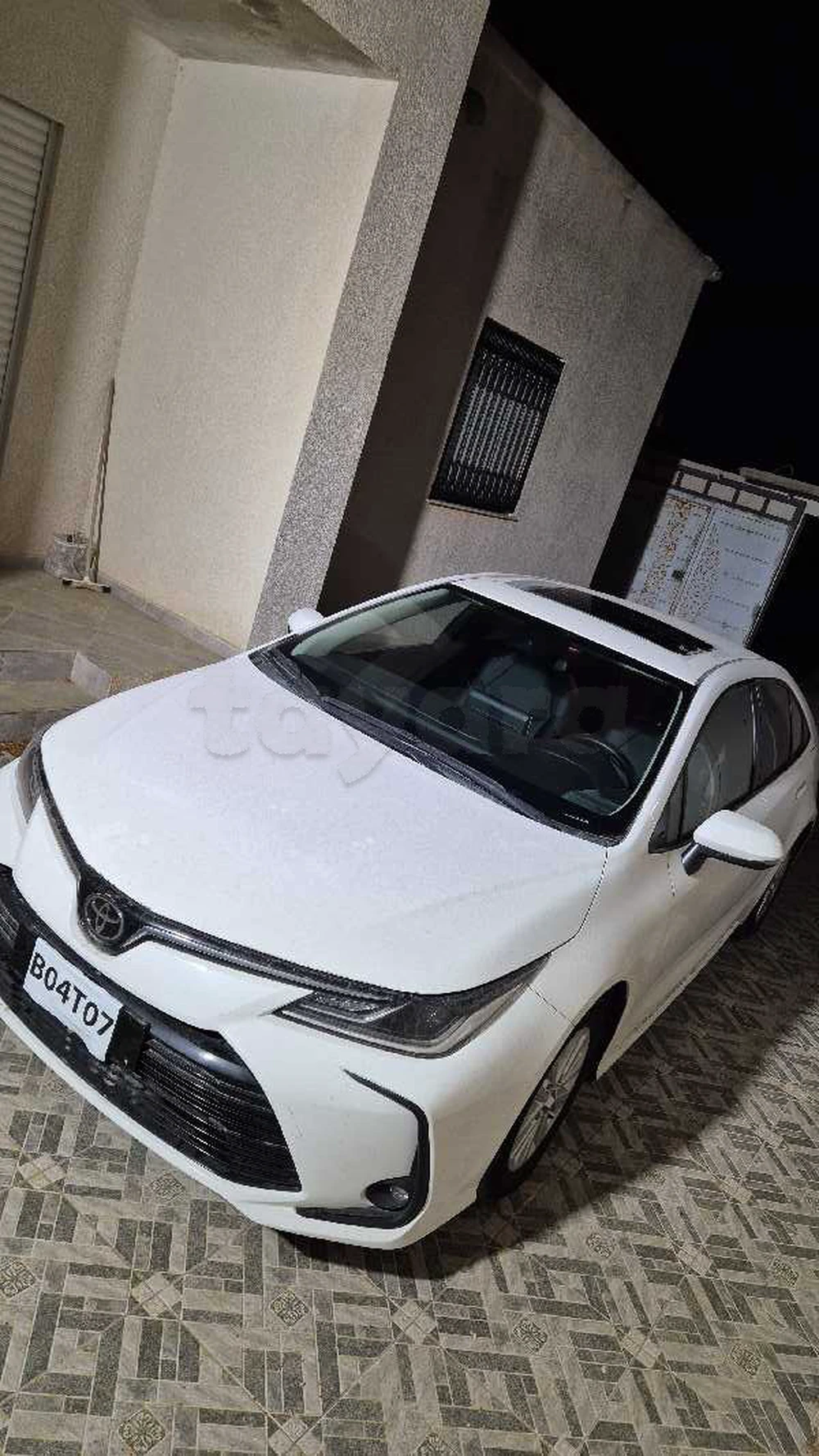 Carte voiture Toyota Corolla Verso