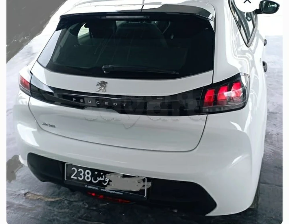 Carte voiture Peugeot 208