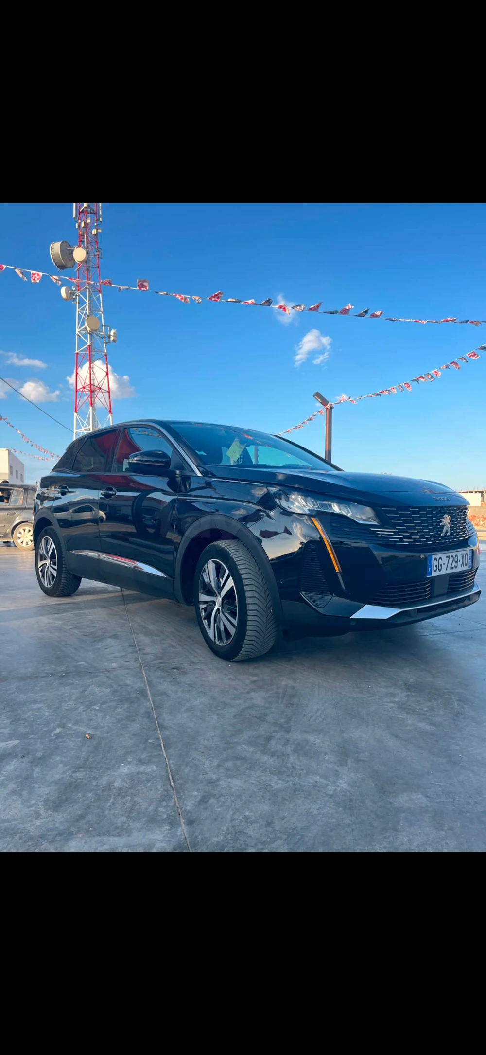Carte voiture Peugeot 3008