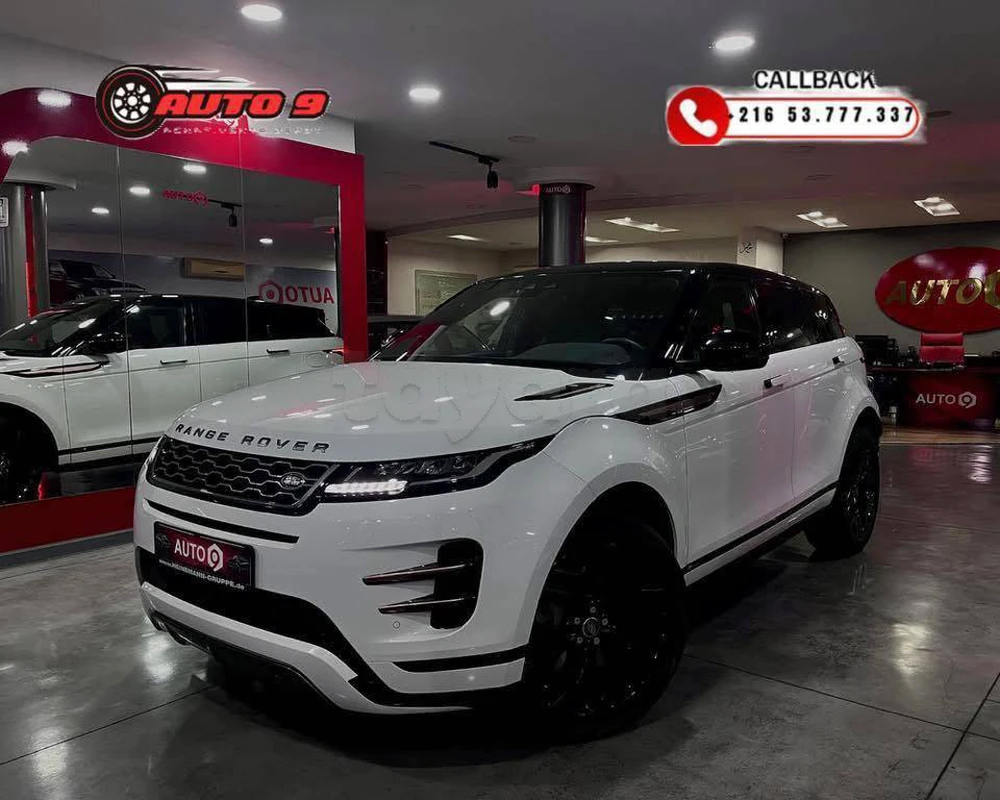 Carte voiture Land Rover Range Rover Evoque