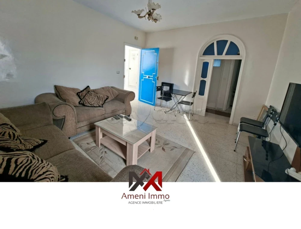 A louer un appartement meublé s+2 à El Mourouj 5.