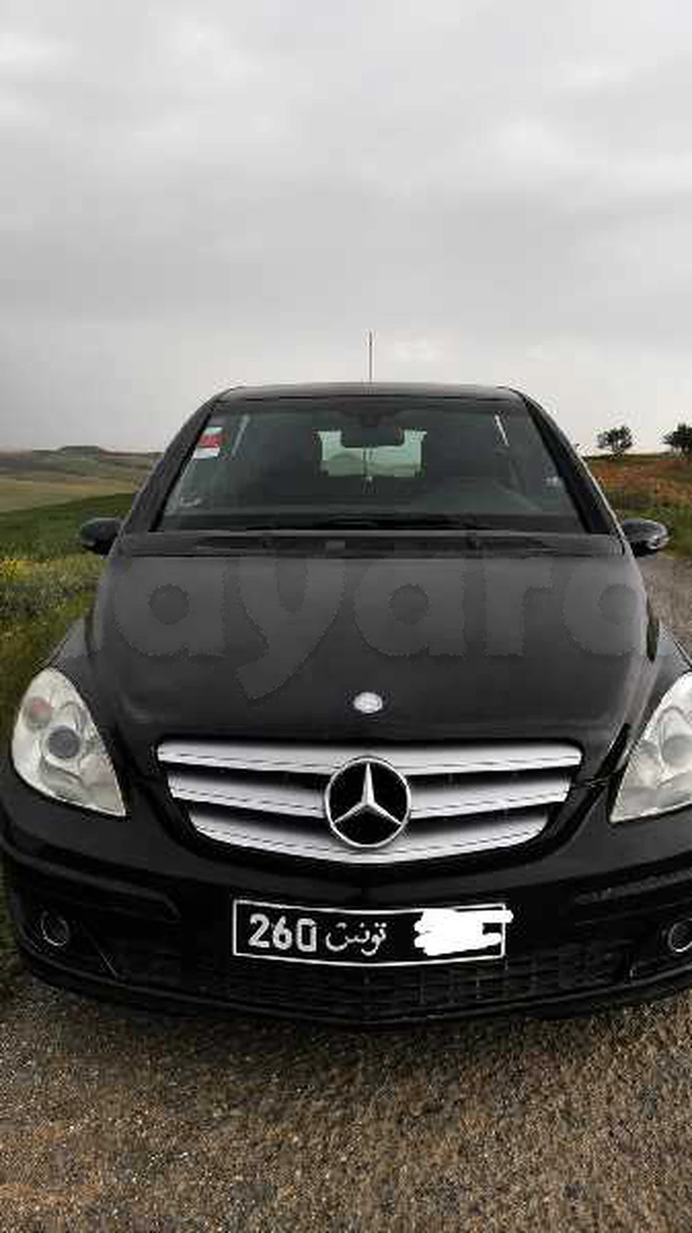 Carte voiture Mercedes-Benz Classe B