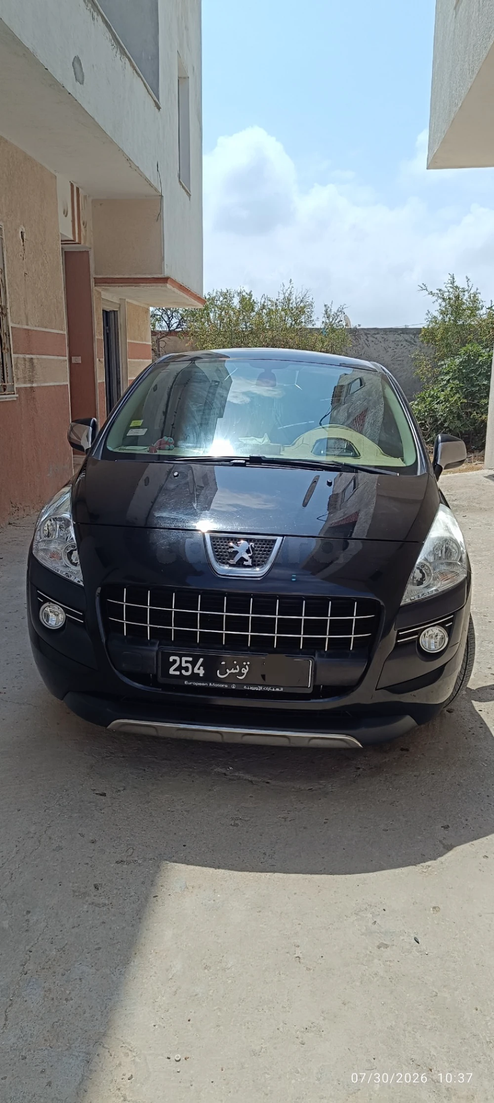 Carte voiture Peugeot 3008