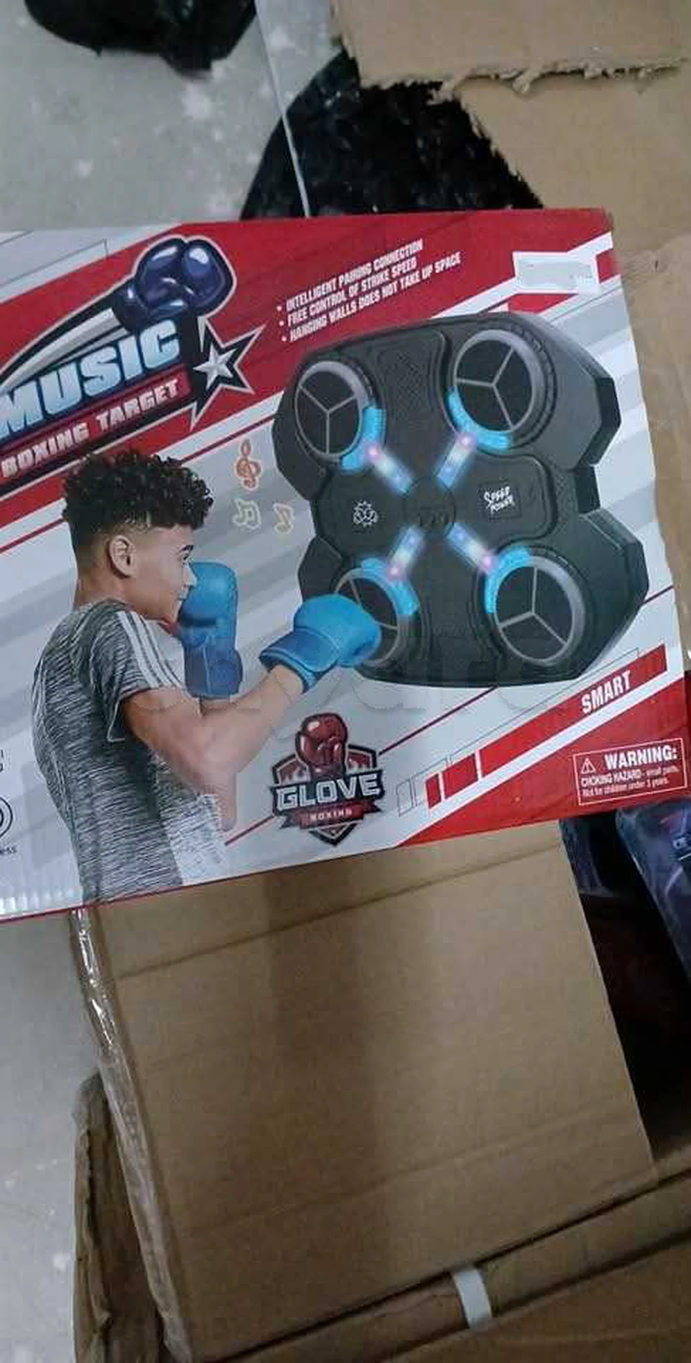 machine de boxe électrique musicale pour jeunes enfants et majeurs