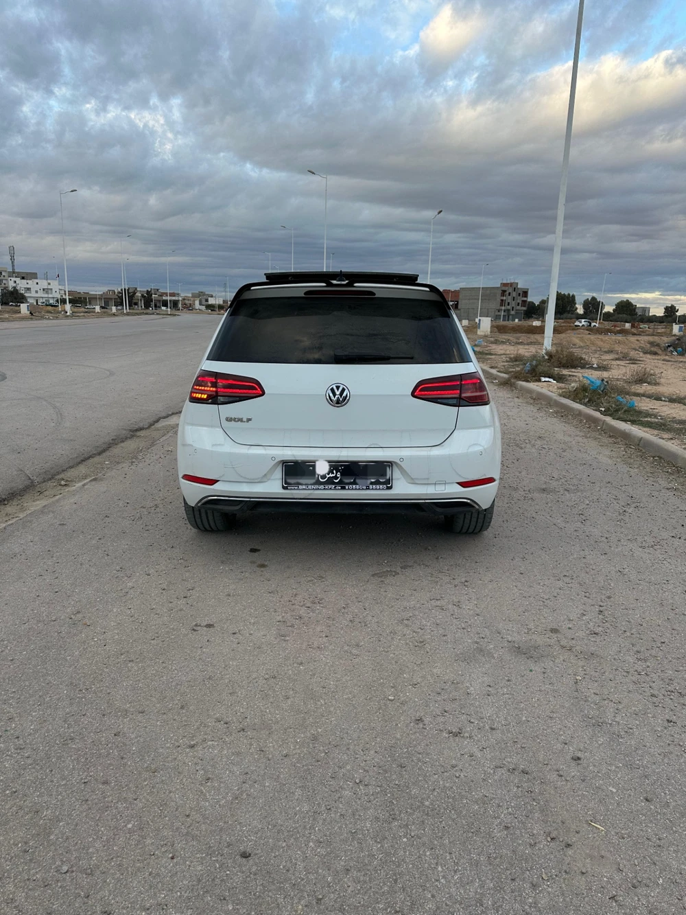 Carte voiture Volkswagen Golf 7