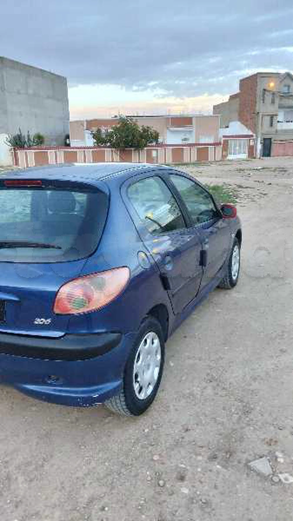 Carte voiture Peugeot 206