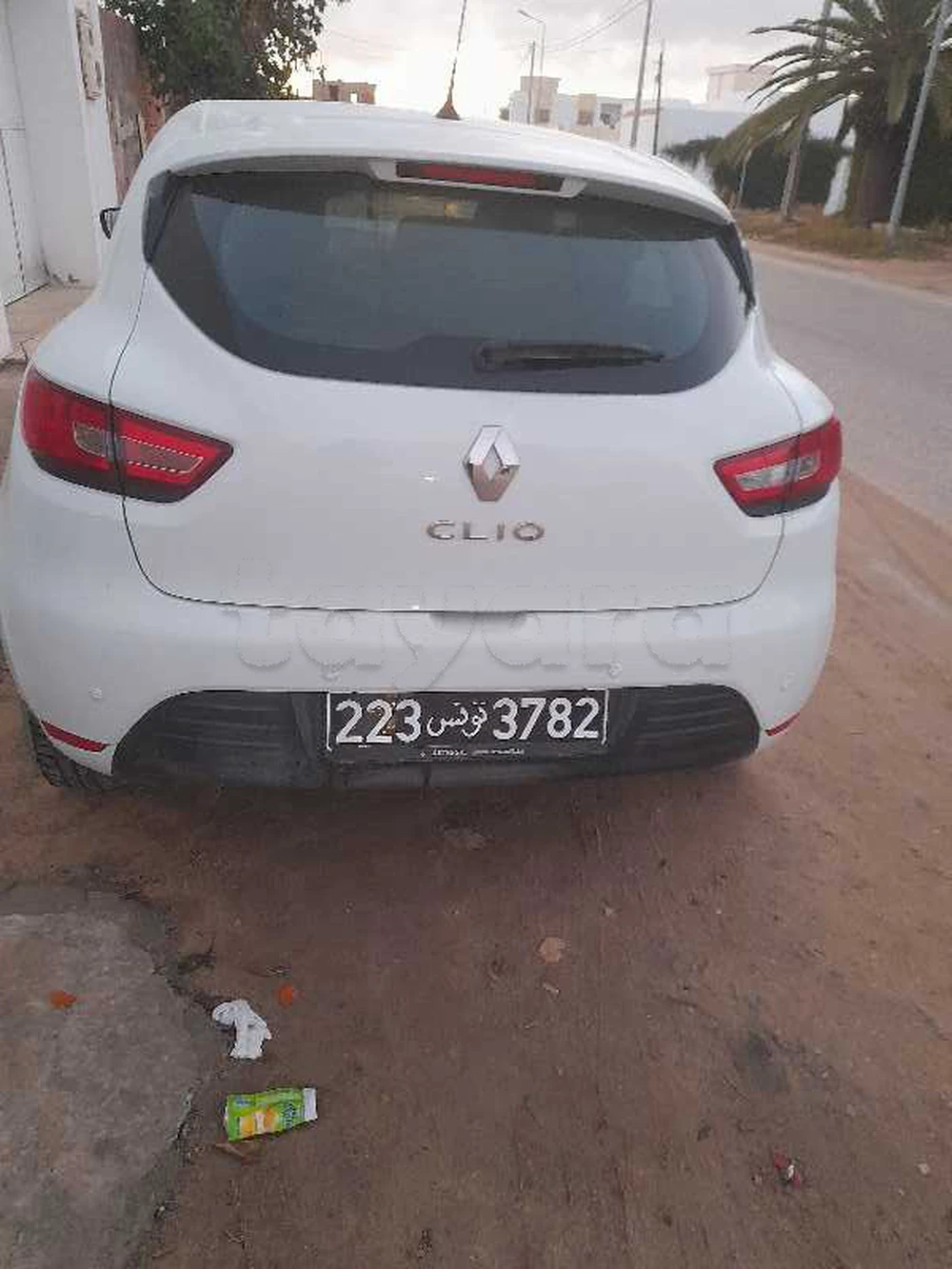 Carte voiture Renault Clio