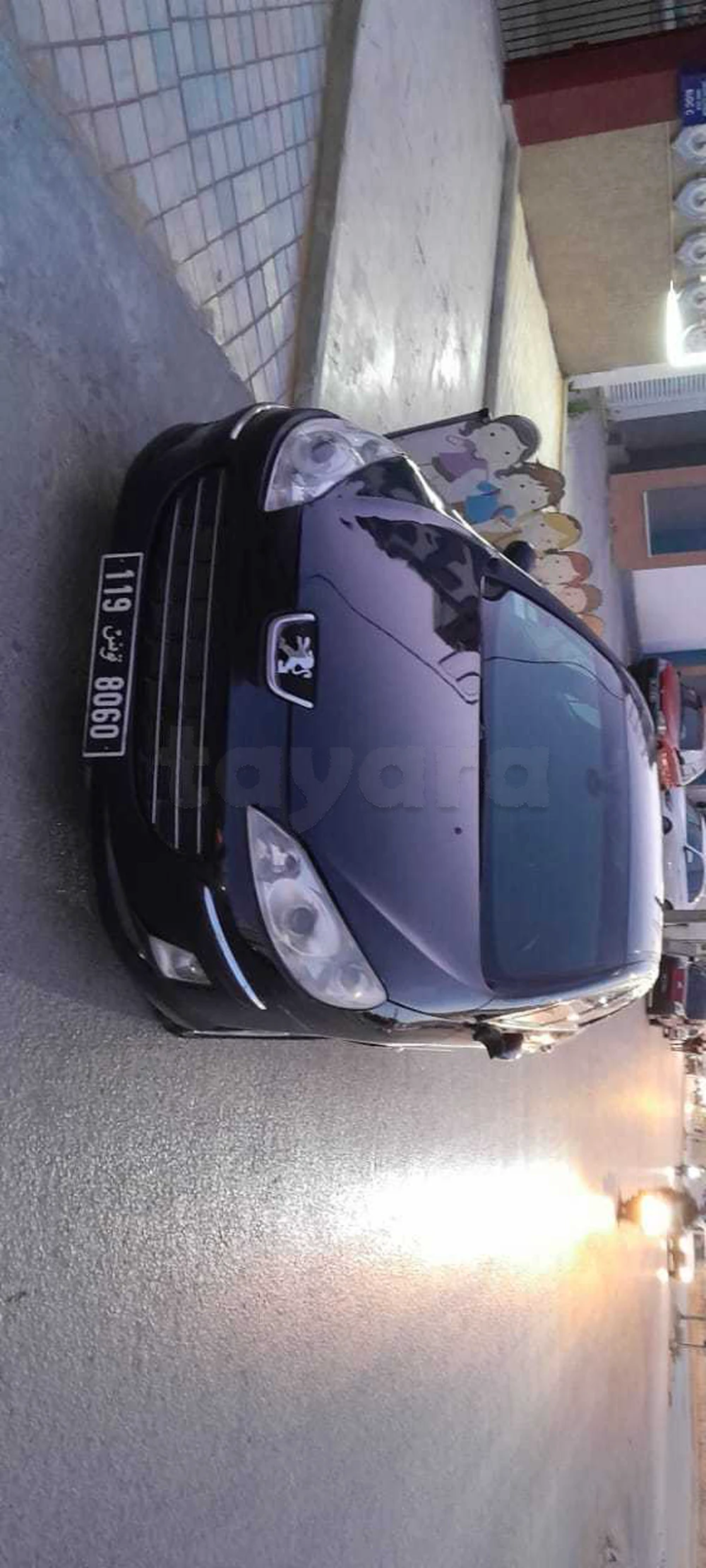 Carte voiture Peugeot 407 SW