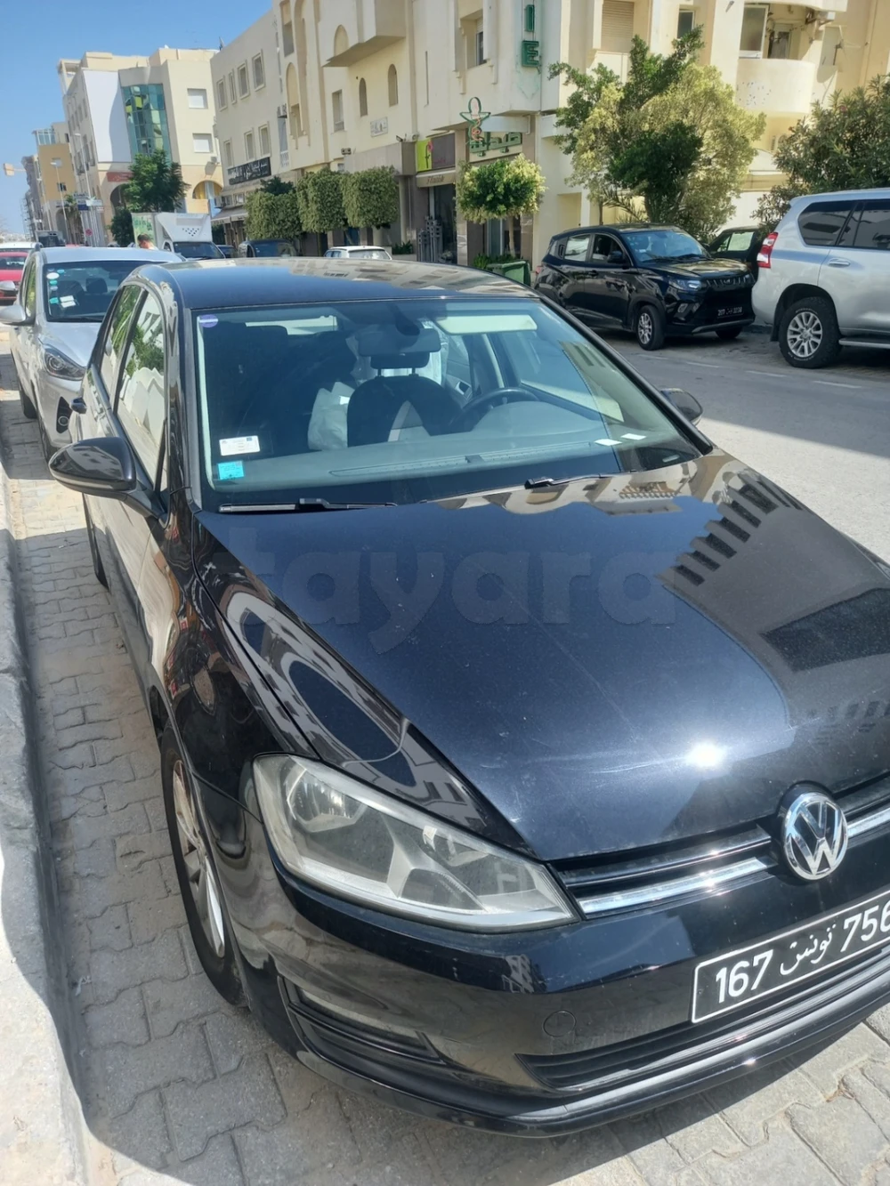 Carte voiture Volkswagen Golf