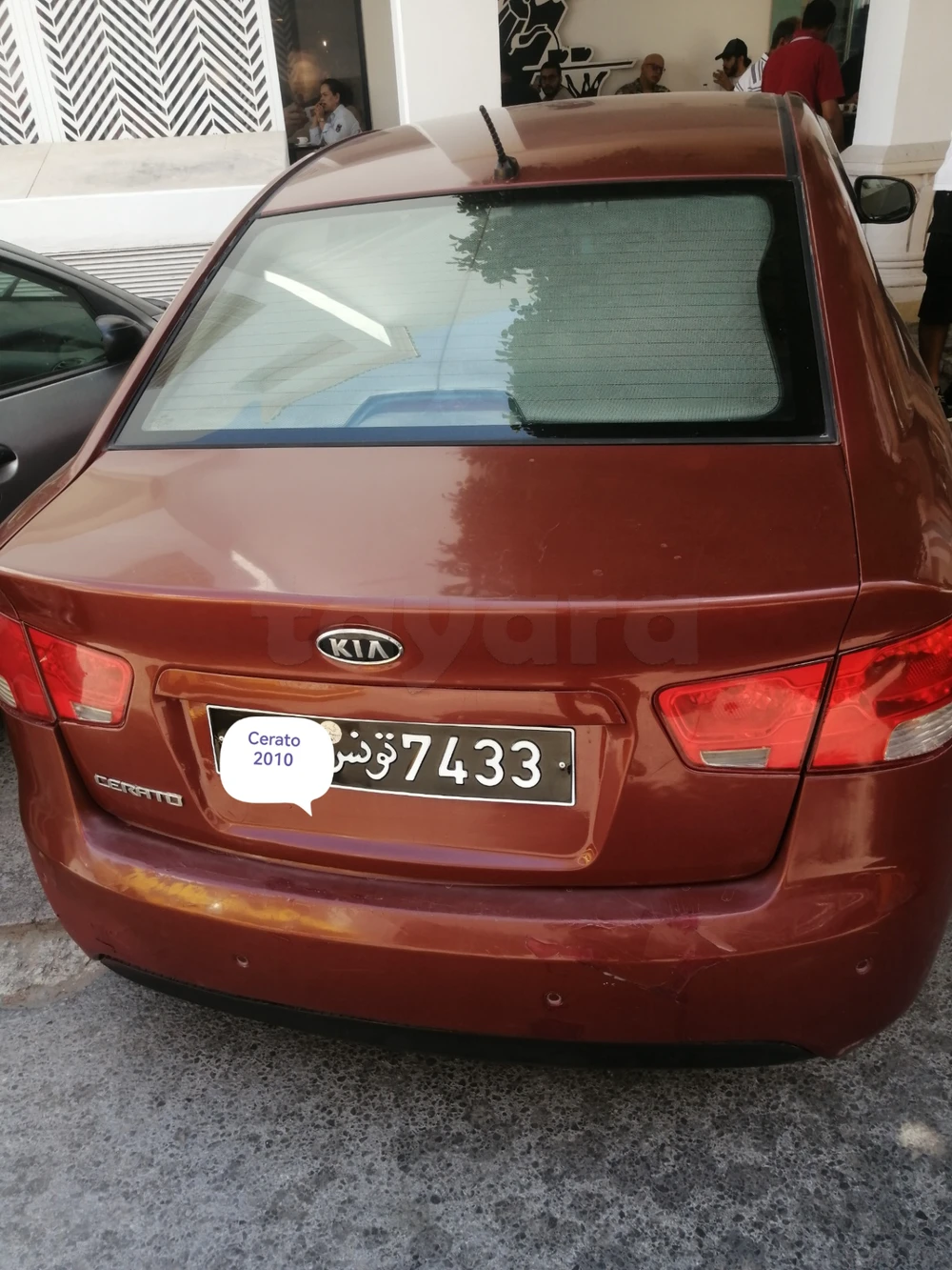 Carte voiture Kia Cerato