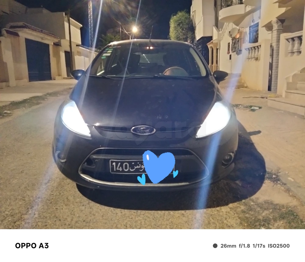 Carte voiture Ford Fiesta