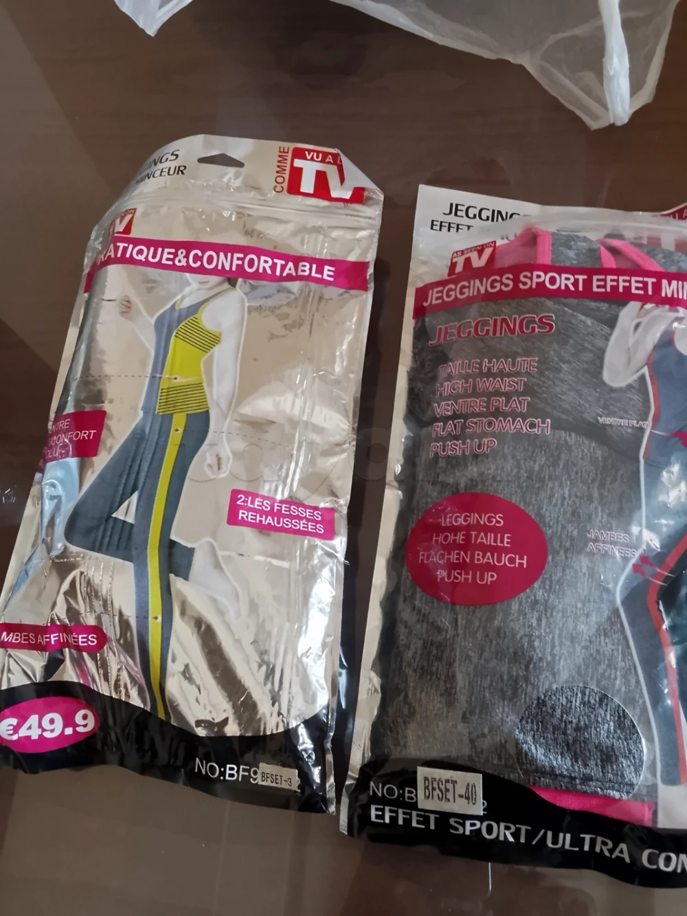 Tenue de sport femme gym importee