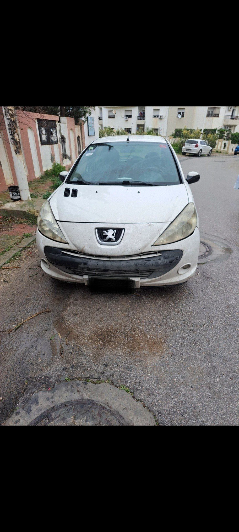 Carte voiture Peugeot 206+