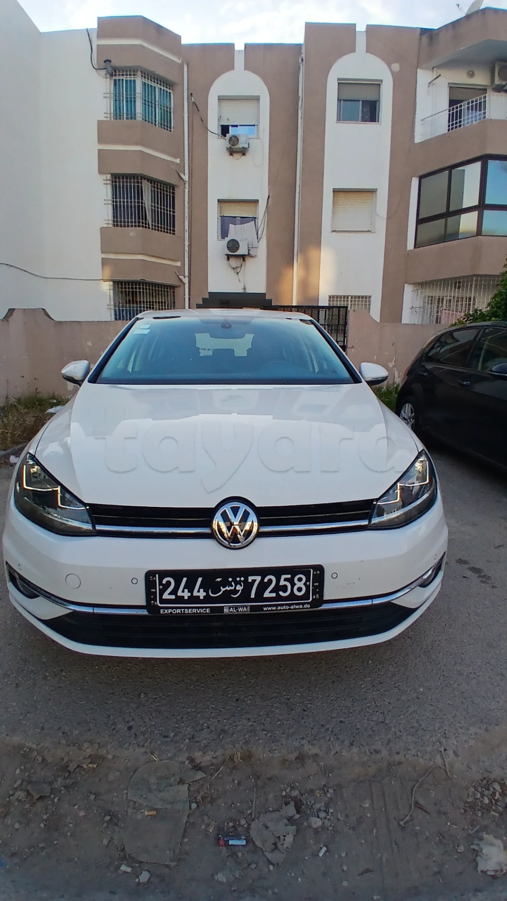 Carte voiture Volkswagen Golf