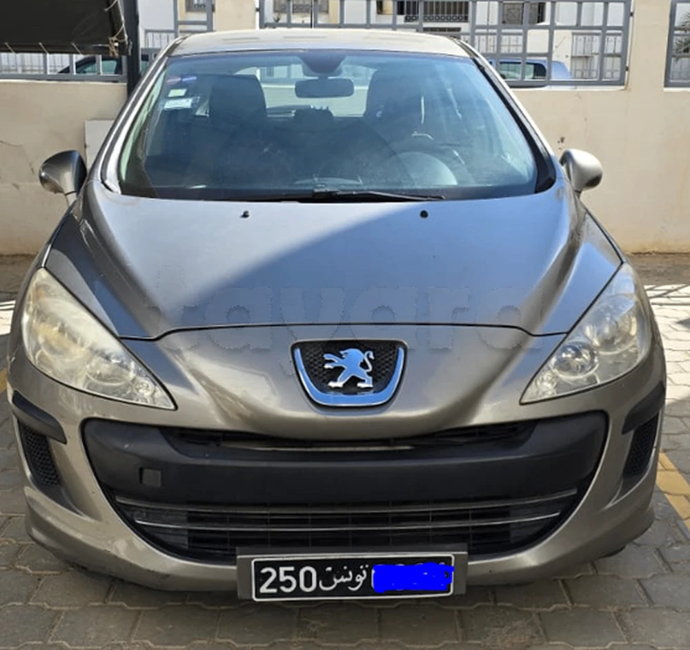 Carte voiture Peugeot 308