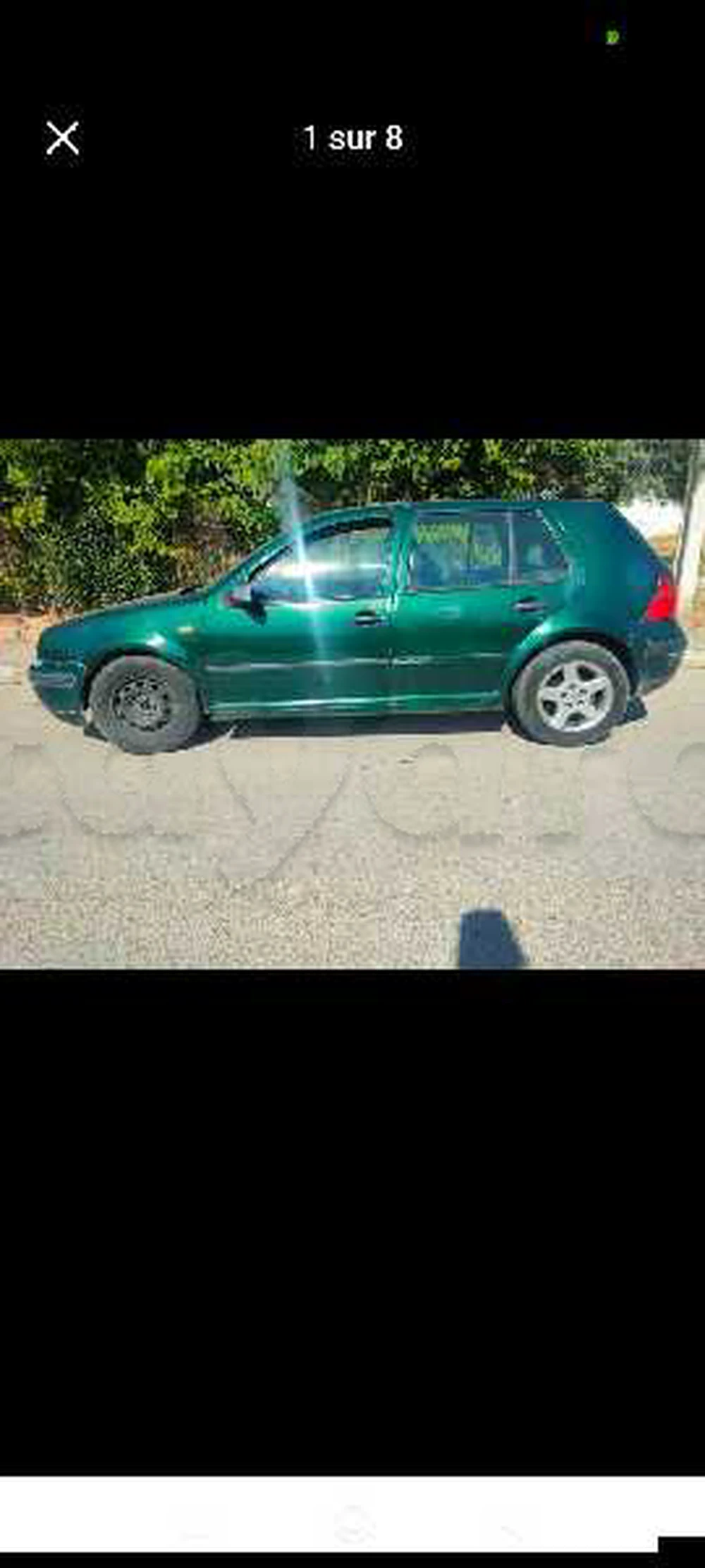 Carte voiture Volkswagen Golf 4