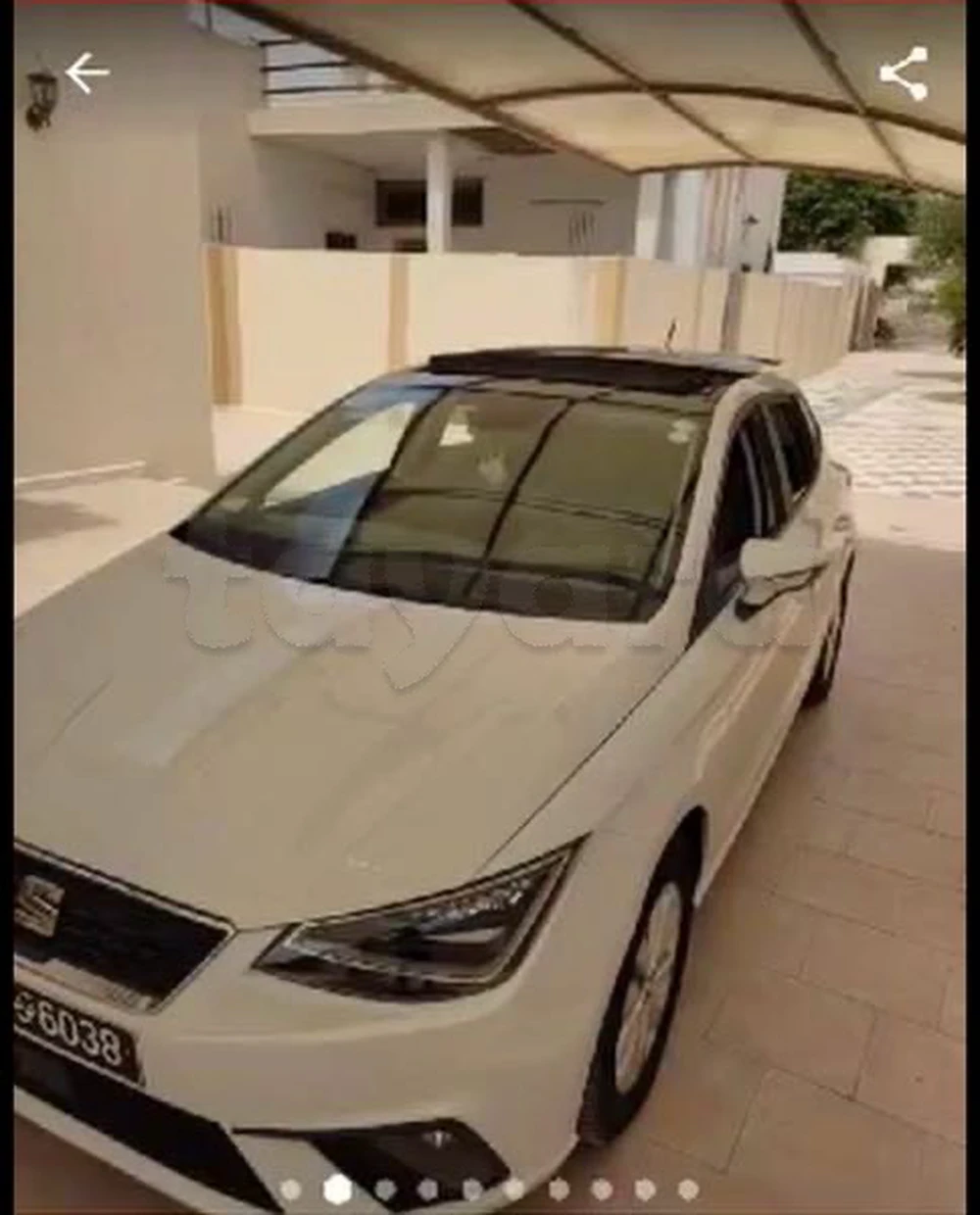 Carte voiture SEAT Ibiza